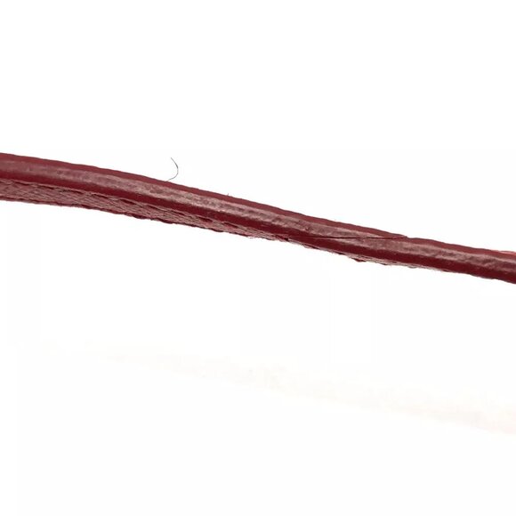 PRADA triangle logo Crossbody Pochette Shoulder Bag Nylon Red - Picture 3 of 14